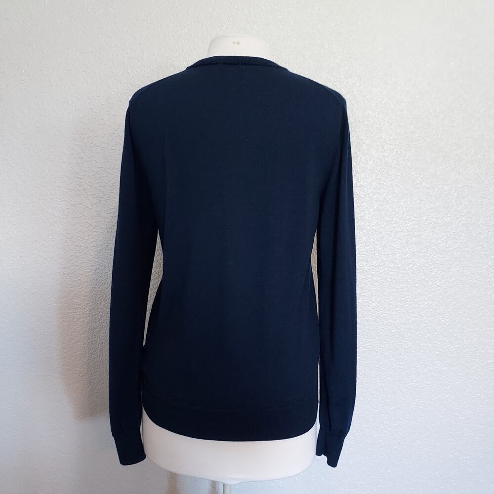 UNTUCKit Blue Merino Wool Sweater Size Small - Picture 7 of 10